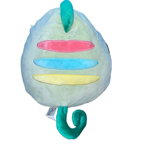 Squishmallows Plush Pillow Lizard Chameleon Kent Rainbow Stuffed Nursery 12” - Picture 4 of 8